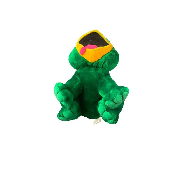 Ramona plush Frog Cute 11" tall Vintage Stuffed Animal Toy - Picture 2 of 5